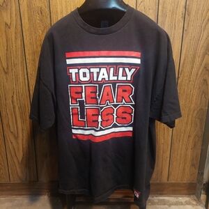 Nikki Bella Shirt Totally Fearless 3XL Black WWE Authentic Wear Heavy